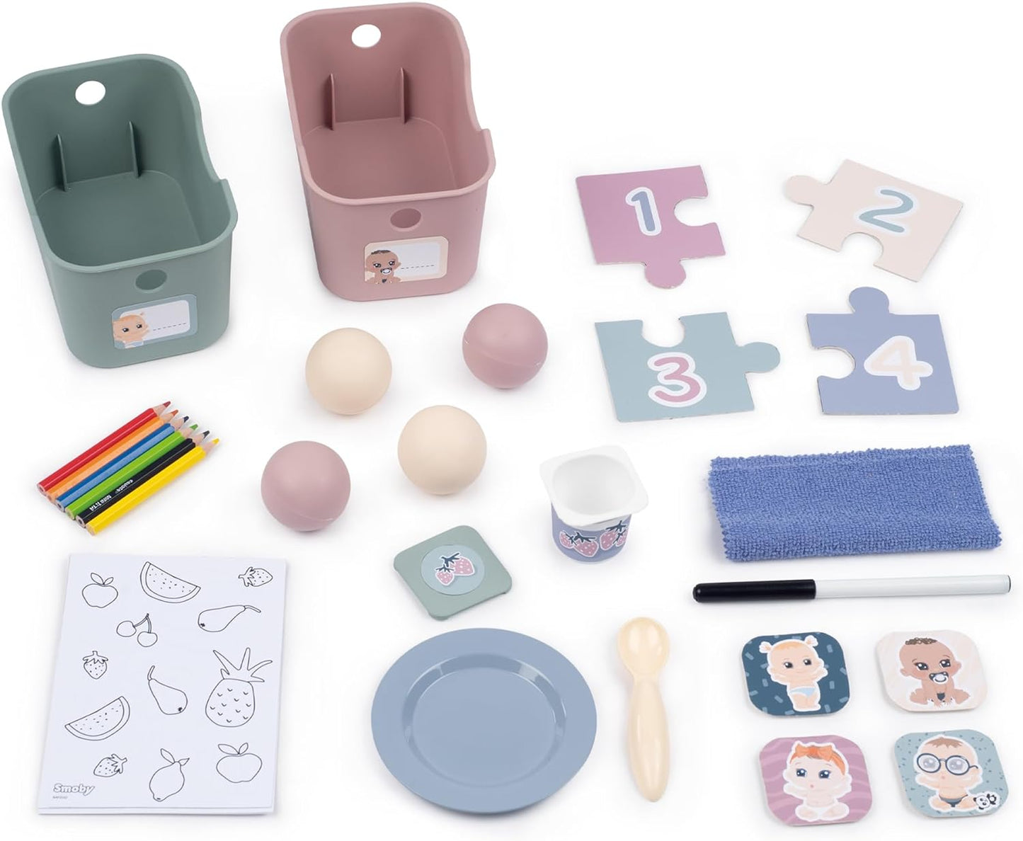 SMOBY Baby Care Kącik zabaw 240307