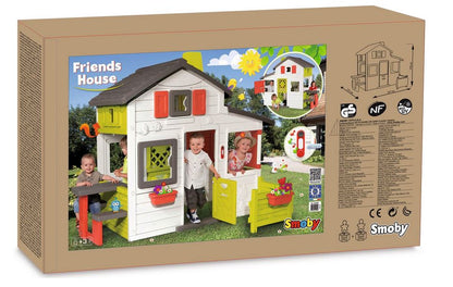 SMOBY domek Friends z ogródkiem 310209