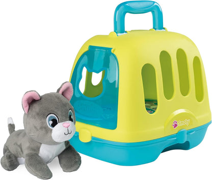 SMOBY kontener dla kota 2w1+kot miauczący 340302