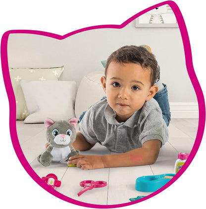 SMOBY kontener dla kota 2w1+kot miauczący 340302