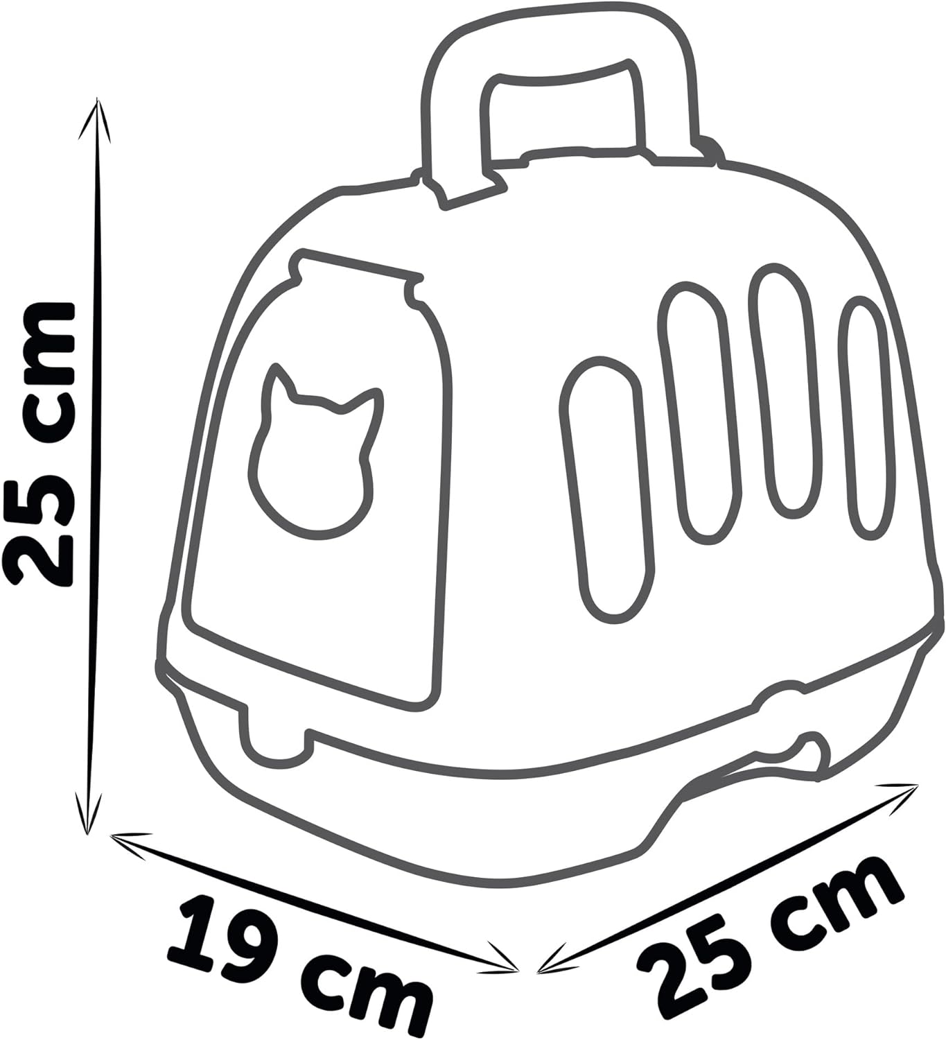 SMOBY kontener dla kota 2w1+kot miauczący 340302