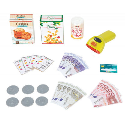 SMOBY kasa elektroniczna niebieska 350104