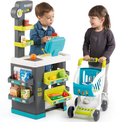 SMOBY market z wózkiem 350212