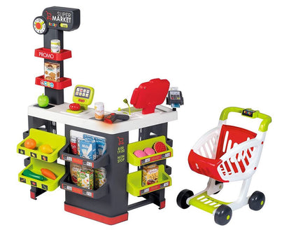 SMOBY supermarket z wózkiem 350213