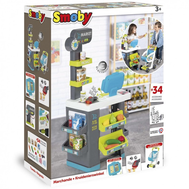 SMOBY Market z wózkiem 350230
