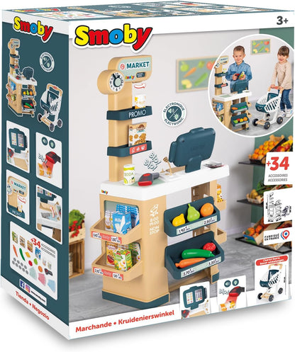 SMOBY Market z wózkiem 350238