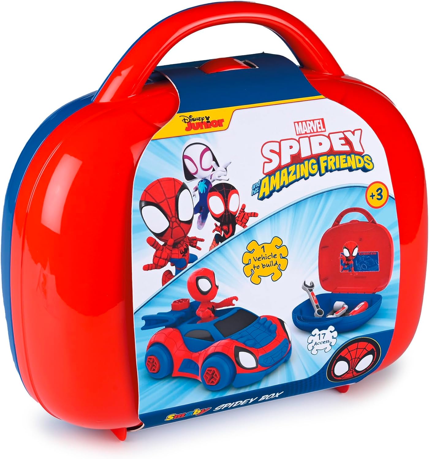 SMOBY Walizka z narzędziami Spidey 360905