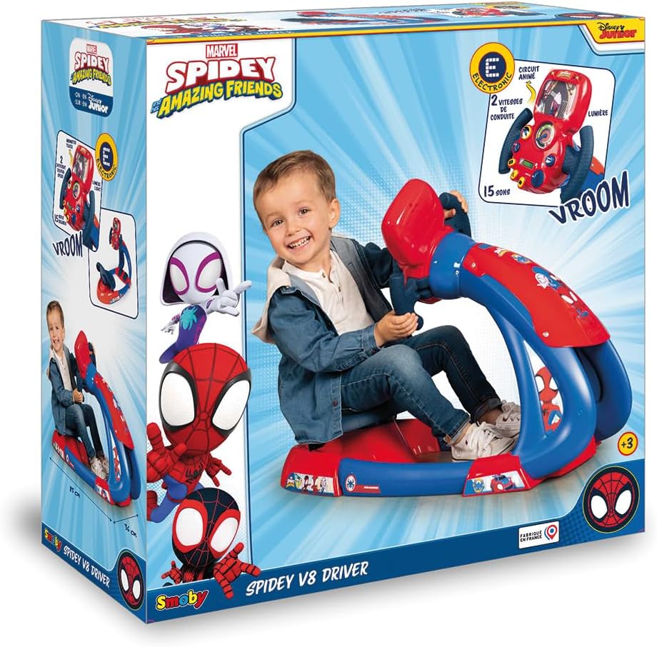 SMOBY Spidey symulator jazdy 370218