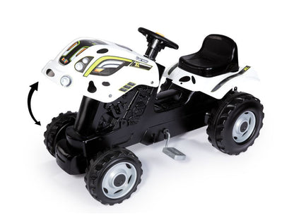 SMOBY traktor XL krówka z przyczepką 710113
