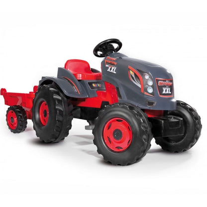 SMOBY traktor XXL + przyczepa 710200