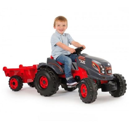 SMOBY traktor XXL + przyczepa 710200