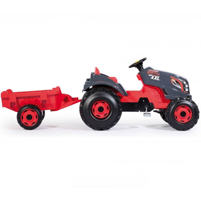 SMOBY traktor XXL + przyczepa 710200