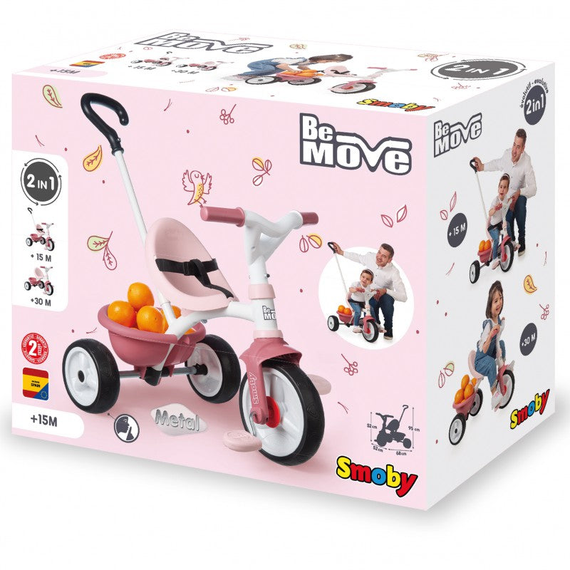 SMOBY rowerek Be Move różowy 740332