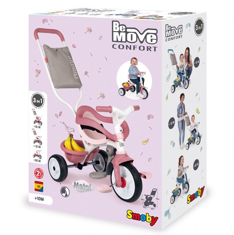 SMOBY rowerek Be Move Komfort różowy 740415