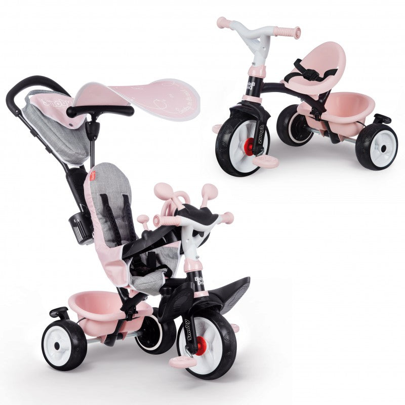 SMOBY rowerek Baby Driver Komfort róż 741501