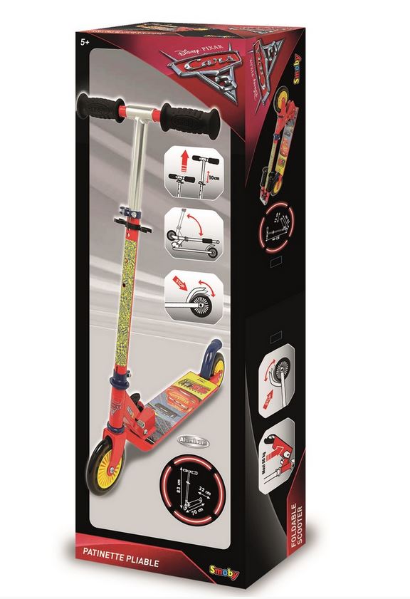 SMOBY hulajnoga dwukołowa Auta3 750344