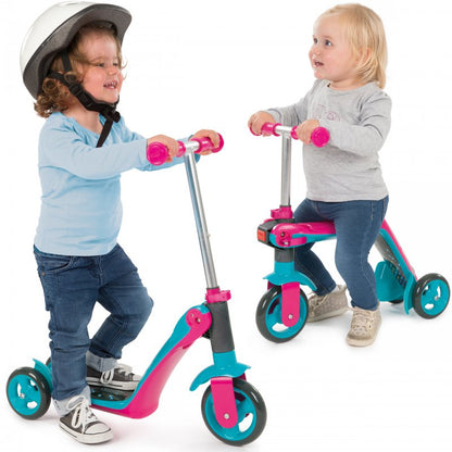 SMOBY hulajnoga 2w1 różowa 750603