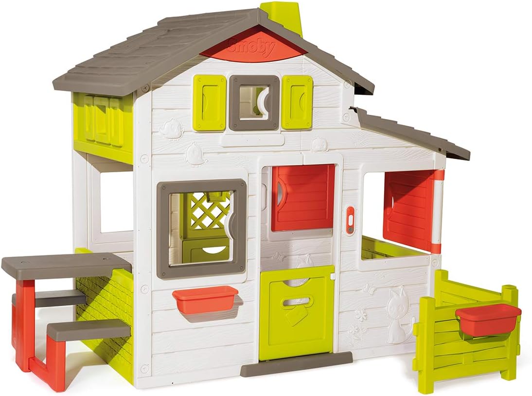 SMOBY domek Neo Friends z ogródkiem 810203