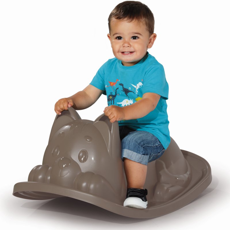 SMOBY huśtawka-bujak kotek szary 830105