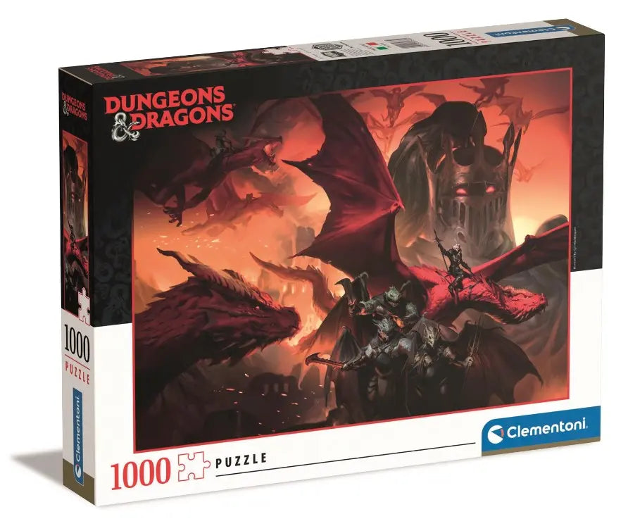 Clementoni puzzle 1000 elementów Dungeons and Dragons 39733