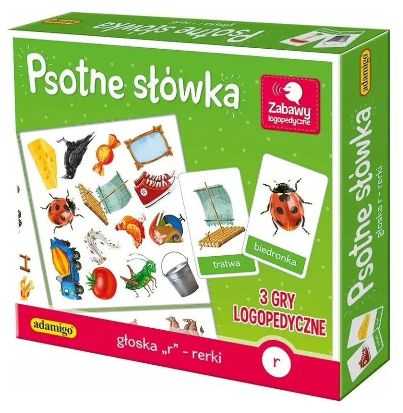 Psotne słówka rerki głoska r
