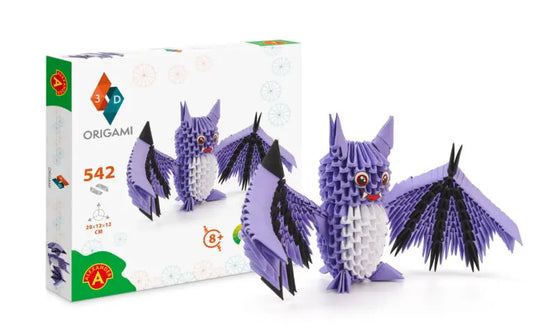 Origami 3d nietoperz