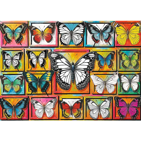 Puzzle 500 el. Creative - Kolekcja motyli