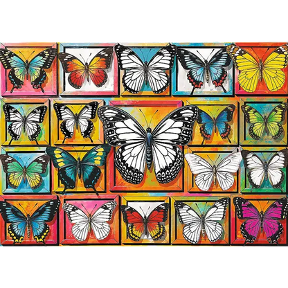 Puzzle 500 el. Creative - Kolekcja motyli