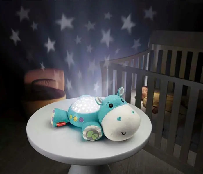 Fisher-Price uspokajacz hipcio projektor