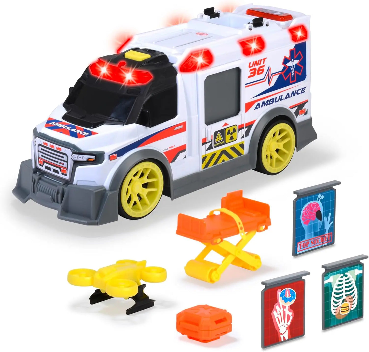 Dickie ambulans 36 cm światło / dźwięk