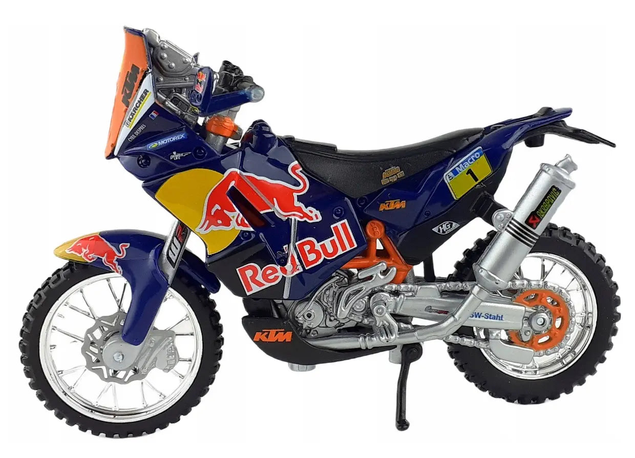1:18 red bull cycle ktm 450 rally