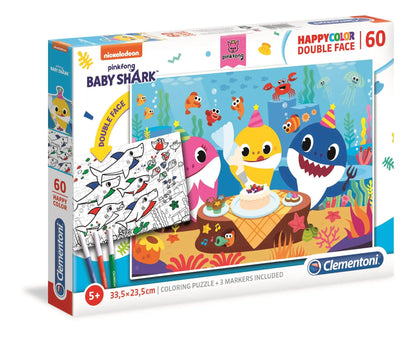 Puzzle 60 Happy Color Baby Shark