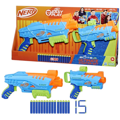 Nerf Elite Junior - Dwie wyrzutnie Ultimate Starter Set + strzałki
