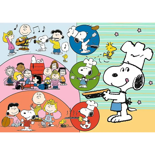PUZZLE 200 Snoopy i przyjaciele 13368