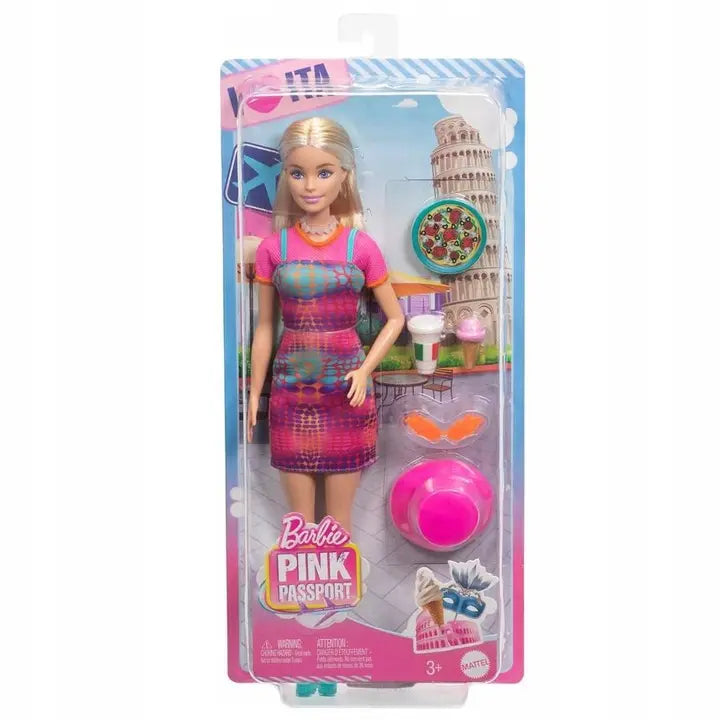Barbie Pink Passport - Italy travel