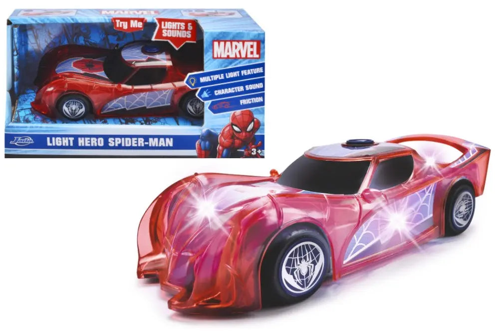 Jada marvel light hero spiderman auto światło/dźwięk