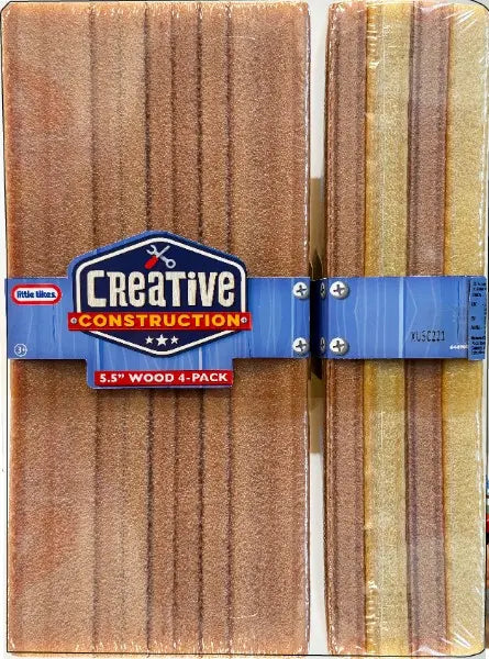 LITTLE TIKES CreativeConstr.Wood 4pak 644900