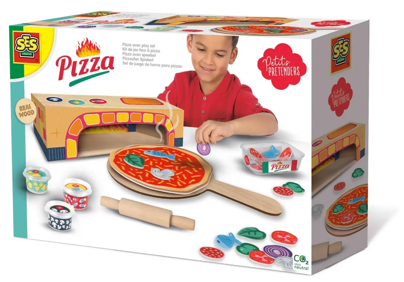 Piec do pizzy z akcesoriami do zabawy