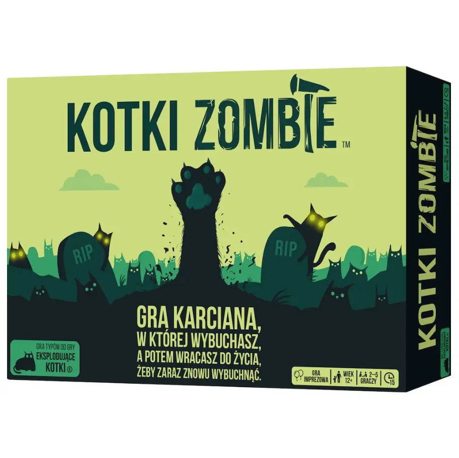 Gra Eksplodujące Kotki: Zombie