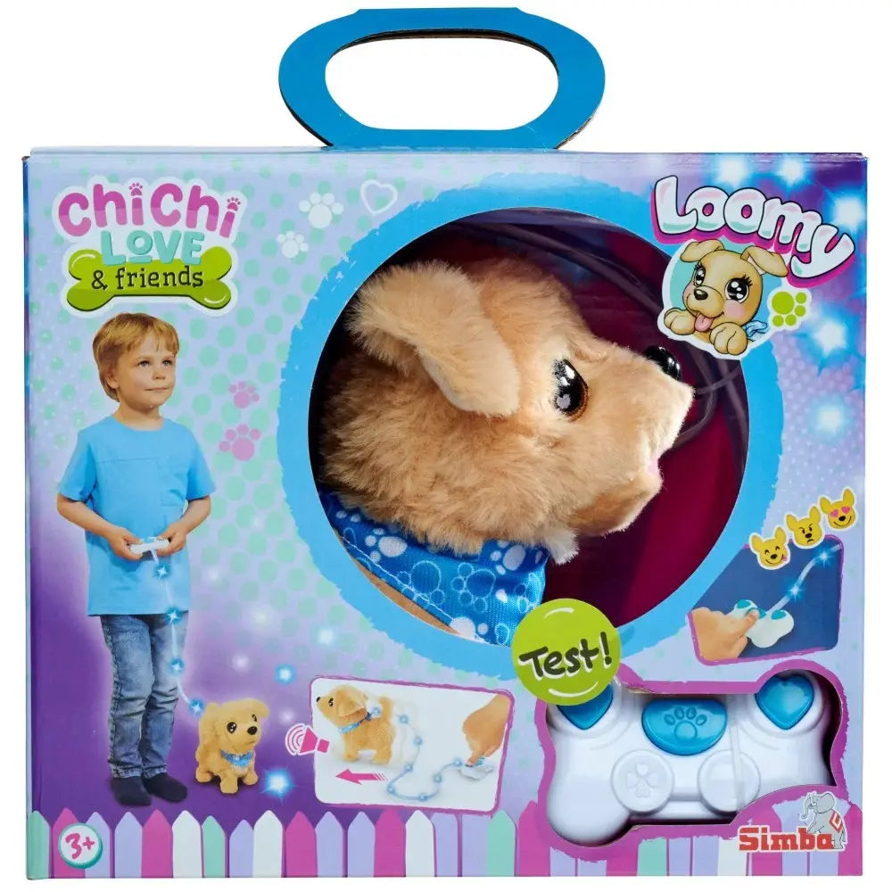 Chi chi love loomy golden retriever