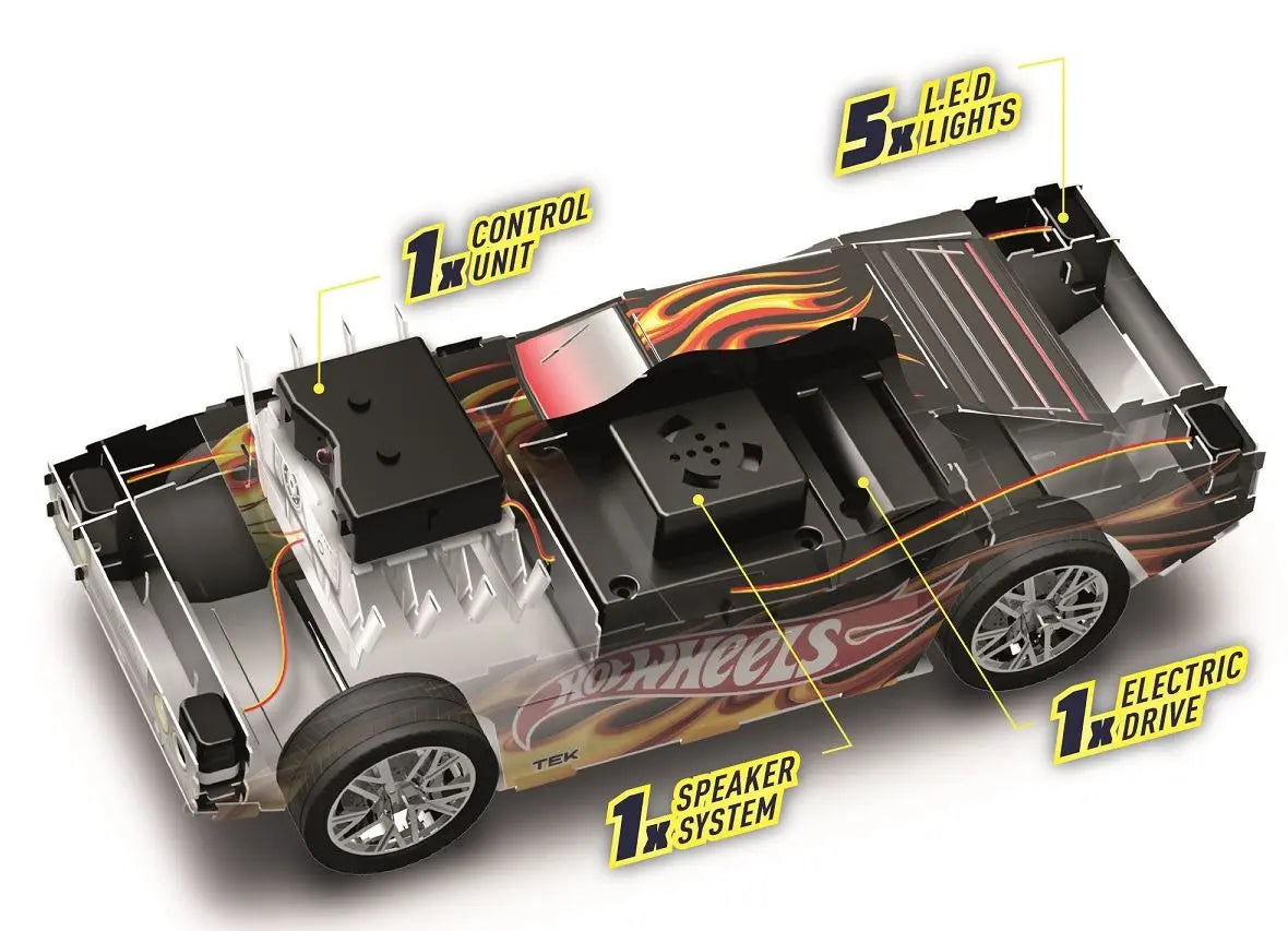 Marker kitz hot wheels dodge zestaw kreatywny światło/dźwięk