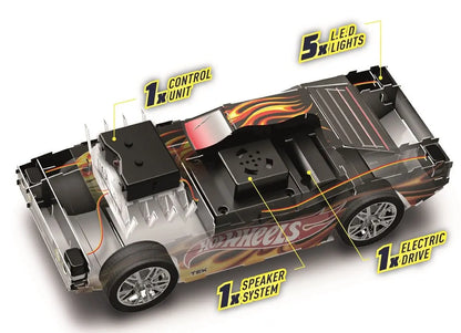 Marker kitz hot wheels dodge zestaw kreatywny światło/dźwięk