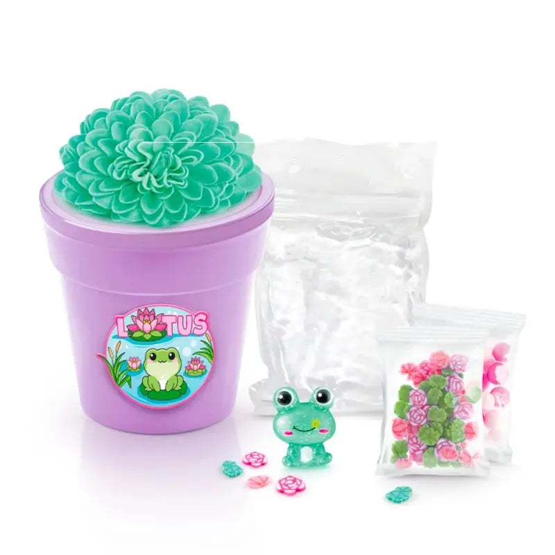 So Slime Kwiatowe Kreacje – fioletowa doniczka
