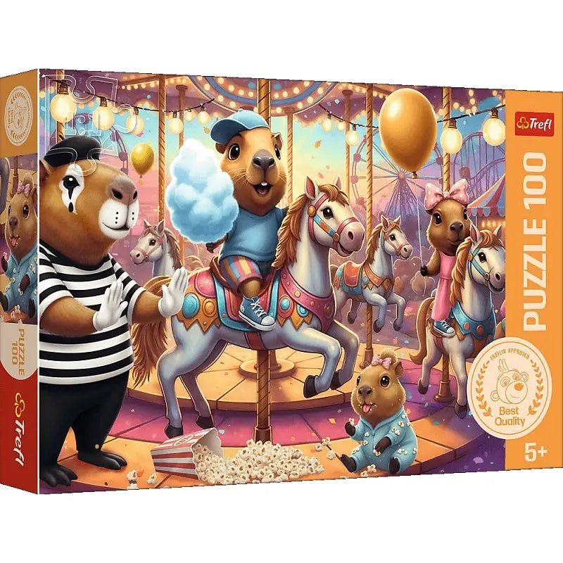 PUZZLE 100 Kapibary na wakacjach 16566