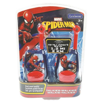LEXIBOOK Spiderman walkie talkie 2km TW25SP 46273