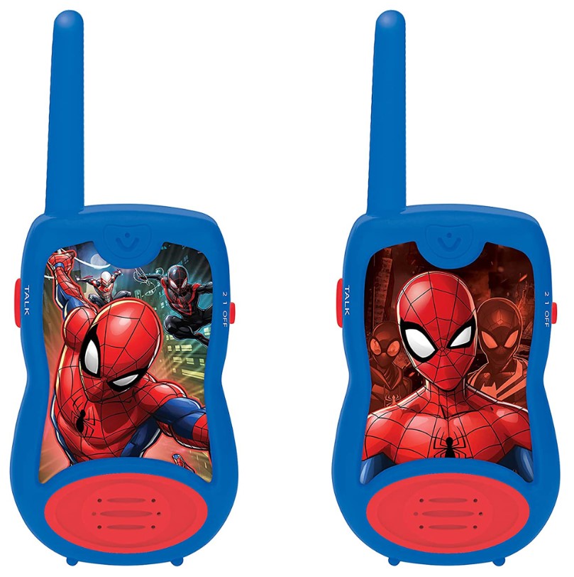 LEXIBOOK Spiderman walkie talkie 200m TW12SP 64123