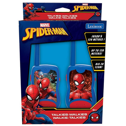 LEXIBOOK Spiderman walkie talkie 200m TW12SP 64123