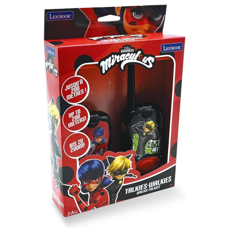 LEXIBOOK Miraculous walkie talkie200m TW12MI 85135