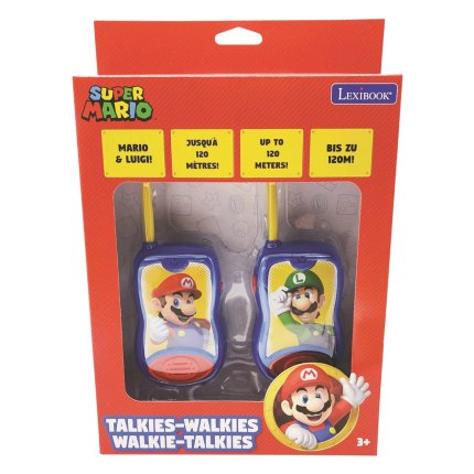 LEXIBOOK Mario walkie talkie 200m TW12NI 85678