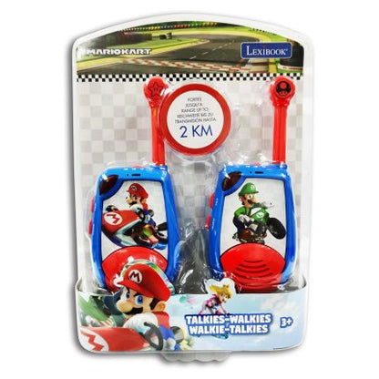 LEXIBOOK Mario Kart walkie talkie 2km TW25NI 85692